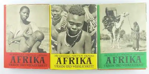 3 Bücher: AFRIKA - Traum und Wirklichkeit - erster bis dritter Band e777