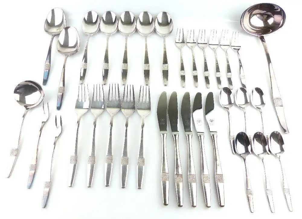 Altes 33tlg.Besteckset von WMF in neuwertiger Erhaltung 100er Silberauflage e651 0