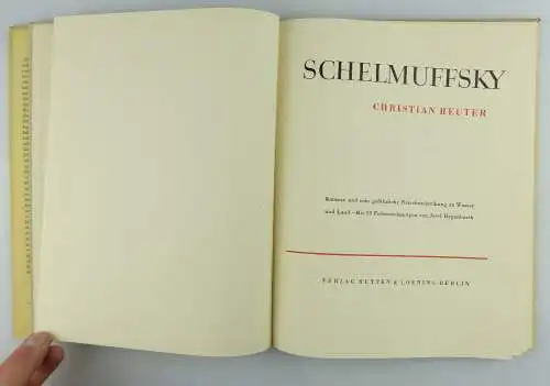 Buch: Schelmuffsky Christian Reuter  mit 59 Federzeichnungen e501