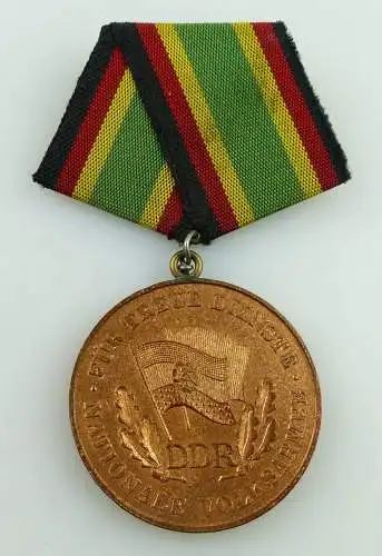 Medaille Für Treue Dienste NVA in Bronze + Urkunde 1957 verliehen, Orden3158