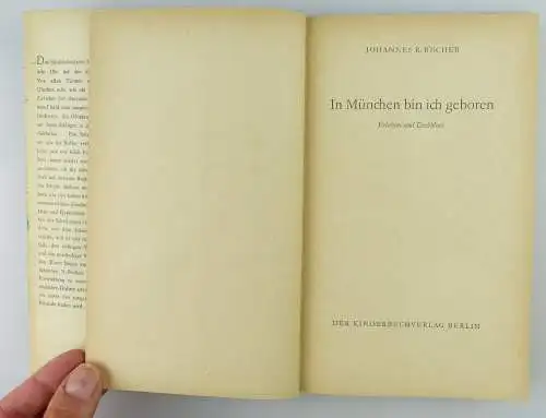 Kinderbuch: In München bin ich geboren - Johannes R. Becher e480