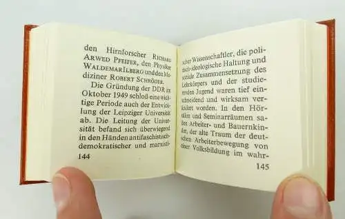 Minibuch: Karl-Marx - Universität - Erbe und Verpflichtung 1987 Danksagung e436