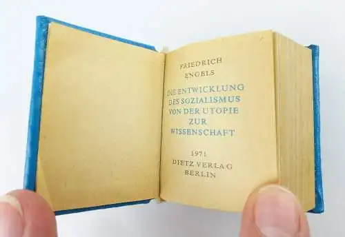 Minibuch: Friedrich Engels 1971 Entwicklung des Sozialismus... e341