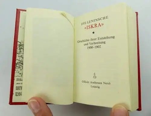 Minibuch: Die Leninsche ISKRA, VEB Fachbuchverlag Leipzig 1981 e306