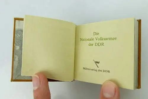 Minibuch: Die NVA der DDR, Verlag Zeit im Bild Militärverlag der DDR e274