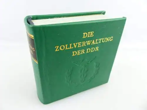 Minibuch: Zollverwaltung der DDR Offizin Andersen Nexö e262