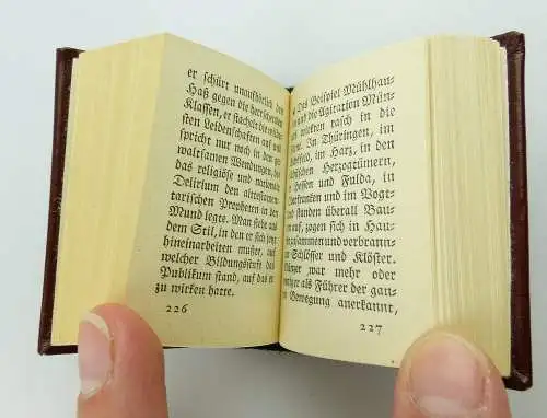 2 Minibücher: Der deutsche Bauernkrieg Friedrich Engels altdeutsche Schrift e242