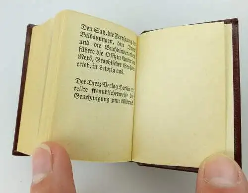 2 Minibücher: Der deutsche Bauernkrieg Friedrich Engels altdeutsche Schrift e241