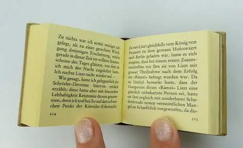 Minibuch : Franz Liszt - VEB Deutscher Verlag für Musik Leipzig e238