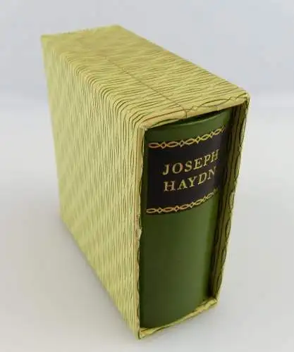 Minibuch: Biographische Notizen über Joseph Haydn nach Ausgabe Leipzig 1810 e227