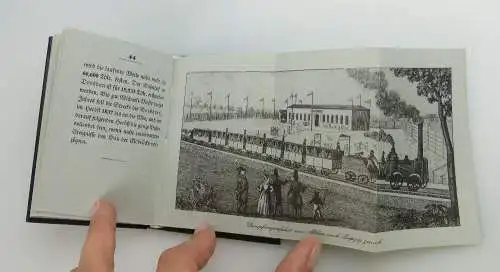 Minibuch: Eröffnung der Leizig Dresdner Eisenbahn VEB Verlag Verkehswesen e156