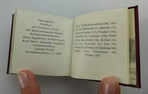 2 Minibücher: Mut und Kraft, Dynamo 1980 Offizin Andersen Nexö e084