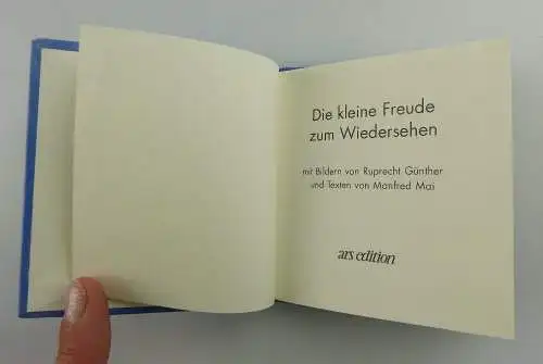 Minibuch: Die kleine Freude zum Wiedersehen ars edition e066