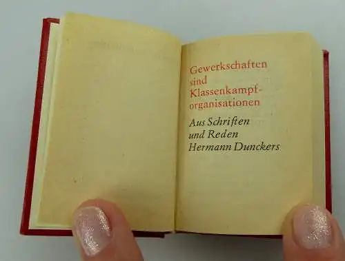 Minibuch: Hermann Duncker Gewerkschaften sind Klassenkampforganisationen e062