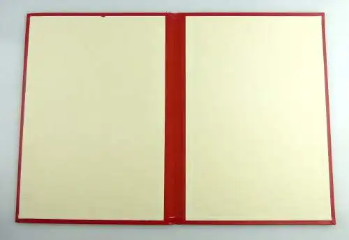 original rote Urkundenmappe DDR, so270