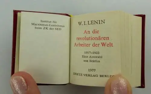 Minibuch: An die revolutionären Arbeiter der Welt W.I.Lenin e035