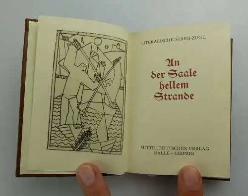 Minibuch: An der Saale hellem Strande - literarische Streifzüge e012