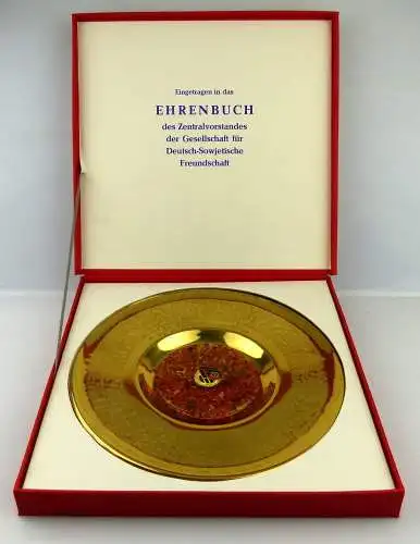 Ehrenteller eingetragen Ehrenbuch Zentralvorstand Deutsc Sowjetische, Orden2874