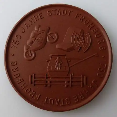 Meissen Medaille: 750 Jahre Stadt Frohburg 1233-1983, Orden2729