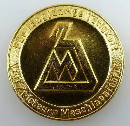 Medaille: VEB Zwickauer Maschinenfabrik Für langjährige Tätigkeit, Orden2702