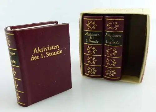 3 Minibücher: Aktivisten der 1. Stunde 1989 anläßlich 40. Jahrestag de, Buch2520