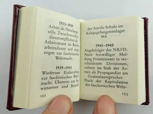 3 Minibücher: Aktivisten der 1. Stunde 1989 anläßlich 40. Jahrestag de, Buch2520