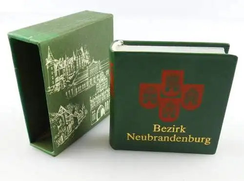 Minibuch : Bezirk Neubrandenburg , Verlag Zeit im Bild Dresden 198 /r676