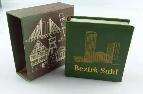 Minibuch : Bezirk Suhl , Verlag Zeit im Bild Dresden 1986 /r673