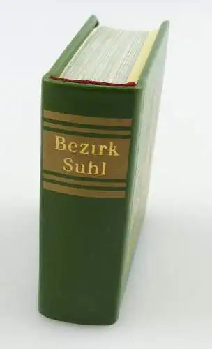 Minibuch : Bezirk Suhl , Verlag Zeit im Bild Dresden 1986 /r673