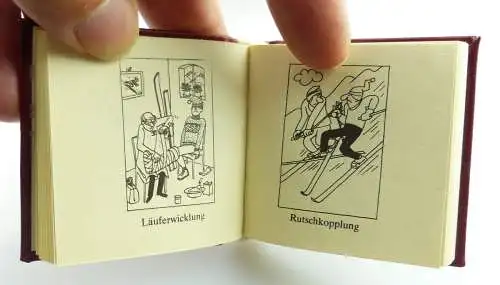 Minibuch : 167 Osche Karikaturen VEB Verlag Technik Berlin 1983 /r672