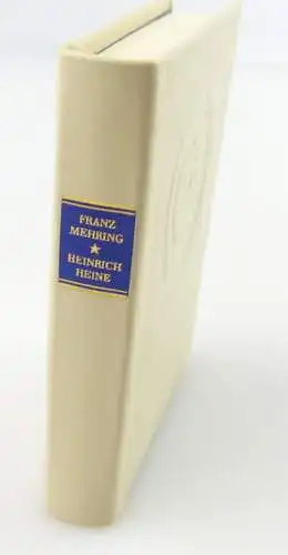 Minibuch : Franz Mehring, Heinrich Heine , Dietz Verlag Berlin 1986 /r665