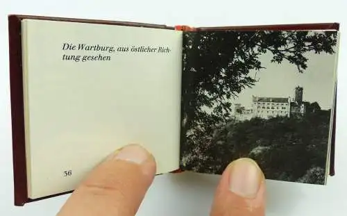 Minibuch : Die Wartburg, Union Verlag Berlin 1984 /r602