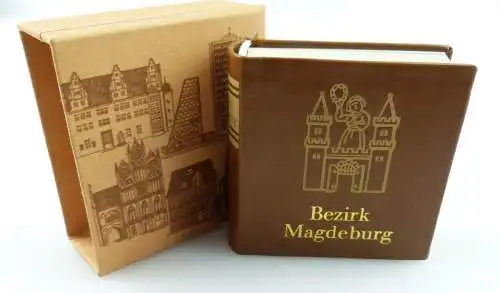 Minibuch : Bezirk Magdeburg, Verlag Zeit im Bild Dresden 1984  /r599