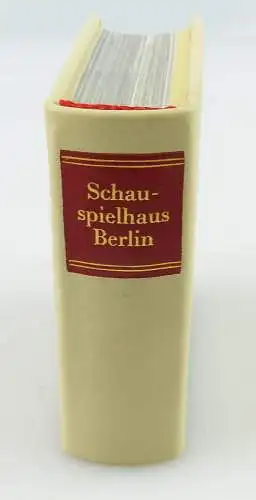 Minibuch : Schauspielhaus Berlin  Graphischer Großbetrieb Leipzig 1987 /r614