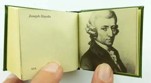 Minibuch : Joseph Haydn , Graphischer Großbetrieb Leipzig 1984 /r622