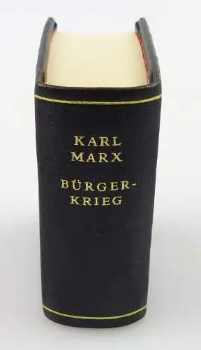 Minibuch : Karl Marx der Bürgerkrieg in Frankreich Dietz Verlag Berlin1975/ r619