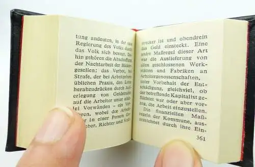 Minibuch : Karl Marx der Bürgerkrieg in Frankreich Dietz Verlag Berlin1975/ r619