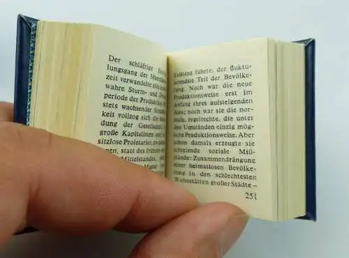 Minibuch: Friedrich Engels,Von der Utopie zur Wissenschaft,Dietz Verlag 79/r644