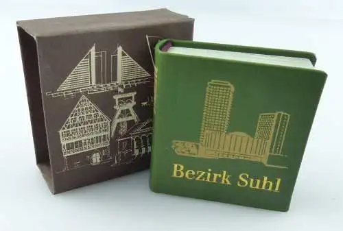 Minibuch : Bezirk Suhl , Verlag Zeit im Bild Dresden 1986  /r640