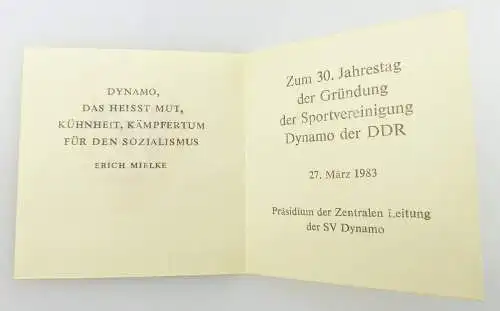 2 Minibücher : Dynamo Mut und Kraft  Graphischer Großbetrieb Leipzig 1980 /r652