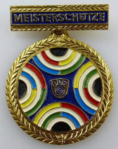 Medaille Europameisterschaften Wurftaube Laufende Scheibe Suhl 1978 Gold GST024