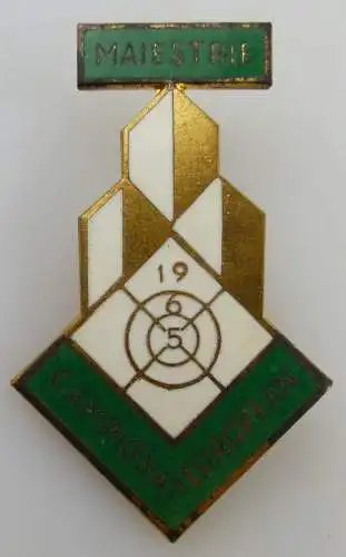 GST Abzeichen: Maiestrie 1965 Campionat European Bucaresti, GST018