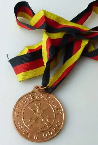 Medaille Meisterschaft der DDR WKSV  r366