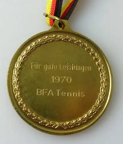 Medaille Für gute Leistung 1970 BFA Tennis Magdeburg / r 321