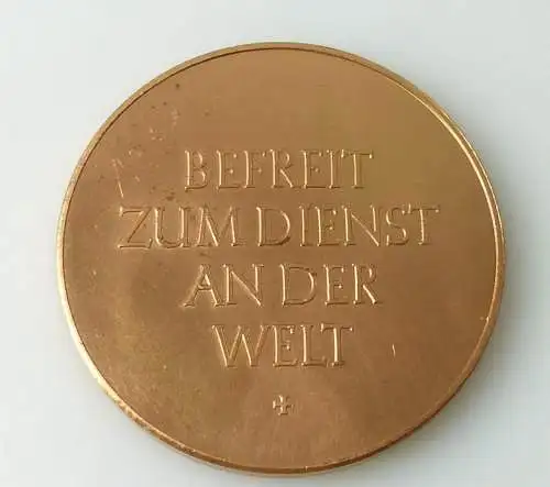 Medaille : Karl Barth 1886-1968 , Befreit zum Dienst an der Welt  im Etui/ r 226