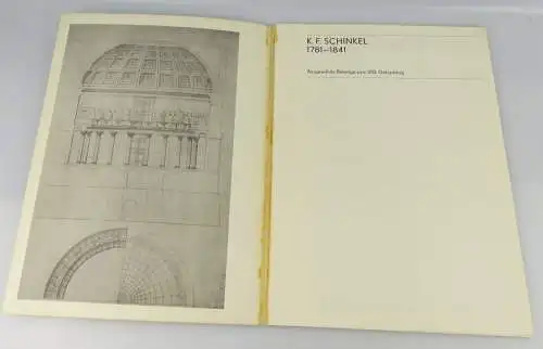 Buch : Schinkel 1781-1841 zum 200- Geburtstag,Verlag für Bauwesen Berlin/rebu009