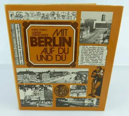 Buch Mit Berlin auf Du und Du, F.A.Brockhausverlag Leipzig 1980 rebu005