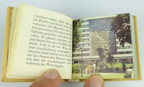 Minibuch Bezirk Karl-Marx-Stadt Verlag Zeit im Bild 1982 r158