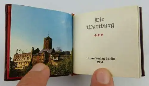 Minibuch: Die Wartburg,  Union Verlag Berlin 1984 / r129