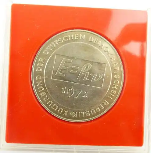 Medaille Max Planack 1858-1974  E=h*v 1972 / r078